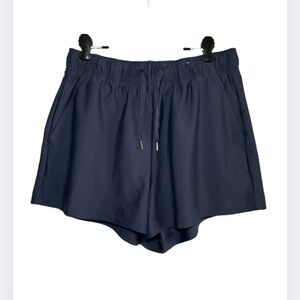 Old Navy Women's High Waist Dark Blue Powersoft Shorts